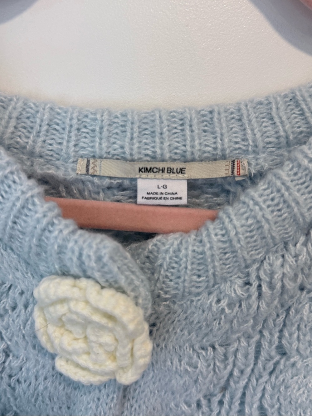 Kimchi Blue Blossom Knit Cardigan - Picture 2 of 3